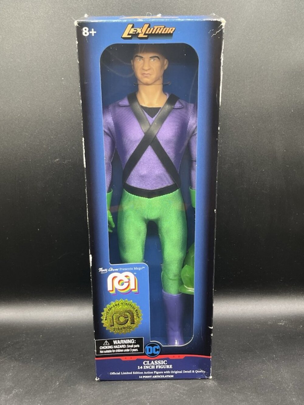 Lex Luthor 14" Action Figure 2018 Classic MEGO DC Comics Retro MOC NEW #2 ✅